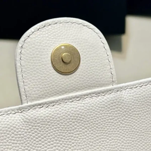 CHANEL 23c Hobo Small White - Image 10