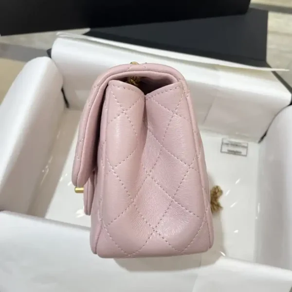 CHANEL 23S Camellia Square Pink - Image 4
