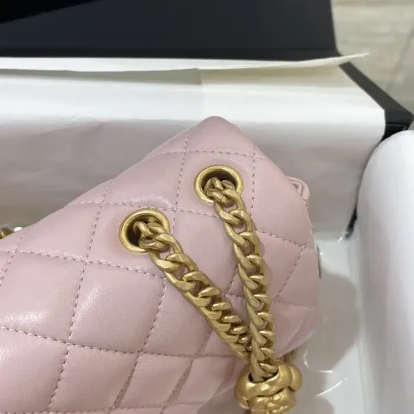 CHANEL 23S Camellia Square Pink - Image 6