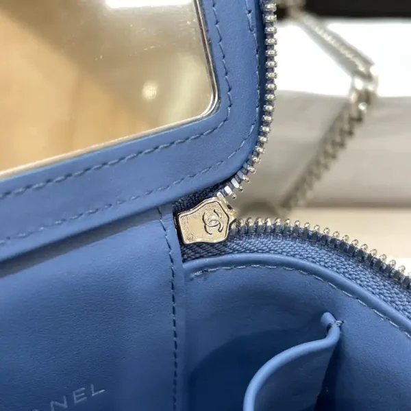 CHANEL 23P Lipstick Bag Denim - Image 2