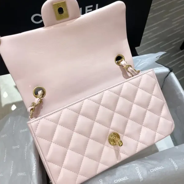CHANEL Classic Flap 20cm Pink - Image 2