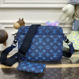 Louis Vuitton Trio Messenger Blue