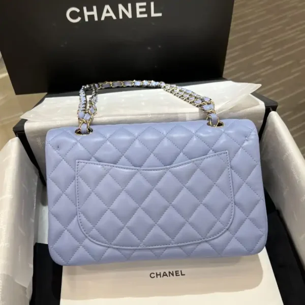 CHANEL Classic Flap 23cm Light Blue - Image 8