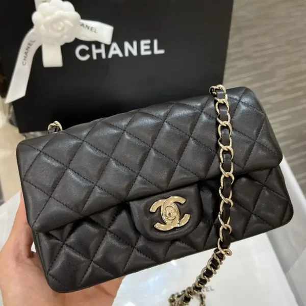 CHANEL Classic Flap 20cm Black - Image 5
