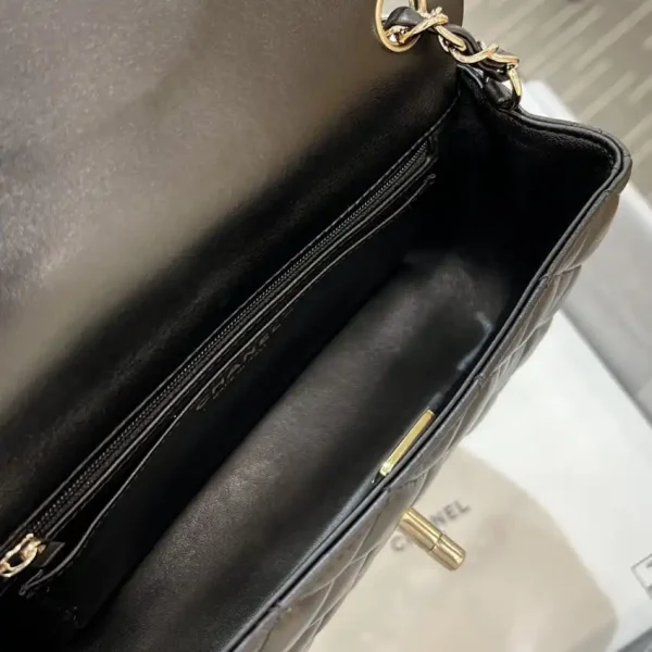 CHANEL Classic Flap 20cm Black - Image 6