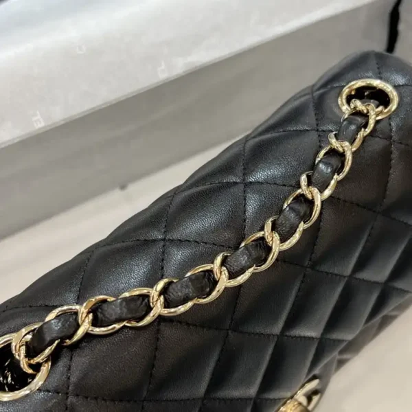 CHANEL Classic Flap 20cm Black - Image 7