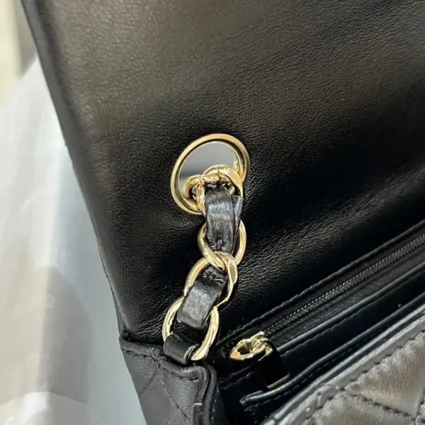 CHANEL Classic Flap 20cm Black - Image 8