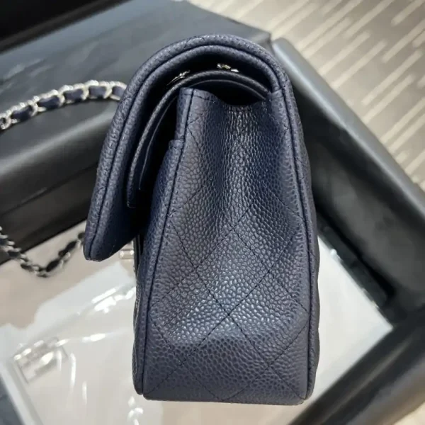 CHANEL Classic Flap 23cm Sea Blue - Image 4