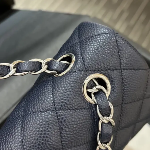 CHANEL Classic Flap 23cm Sea Blue - Image 3