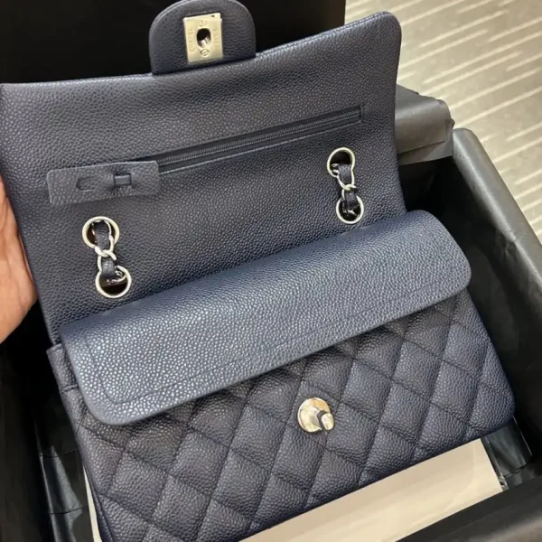 CHANEL Classic Flap 23cm Sea Blue - Image 5