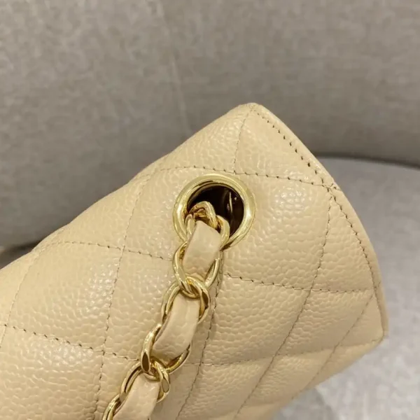 CHANEL Classic Flap 20cm Apricot - Image 2