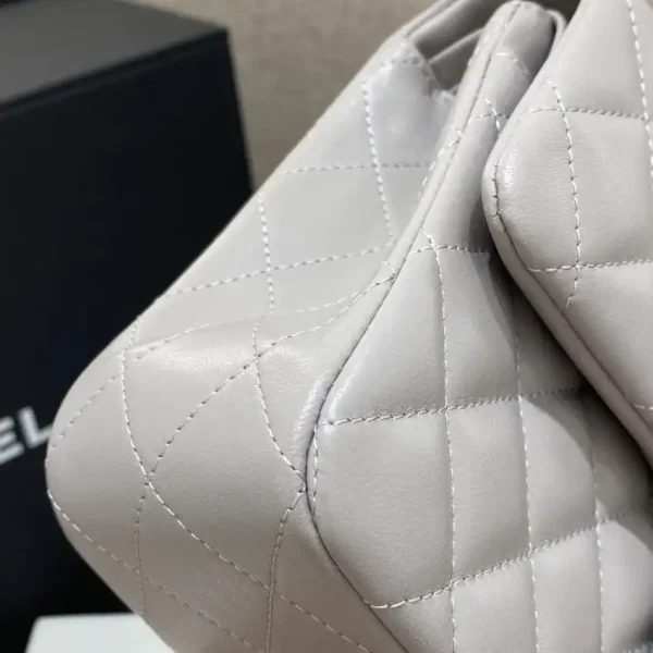 CHANEL Classic Flap 23cm Dove Grey - Image 7