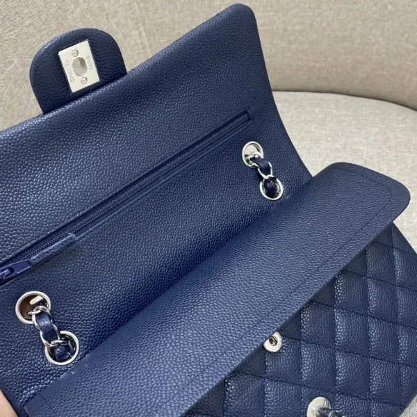 CHANEL Classic Flap 25cm Sea Blue - Image 3