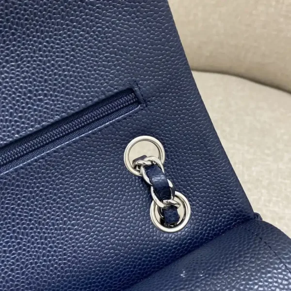 CHANEL Classic Flap 25cm Sea Blue - Image 6