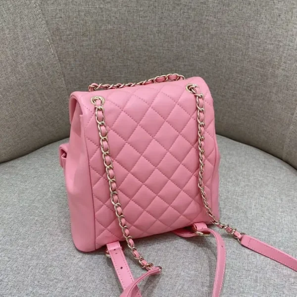 CHANEL 23A Backpack Small Pink - Image 10
