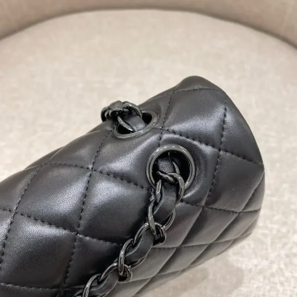 CHANEL Classic Flap 25cm All Black - Image 7