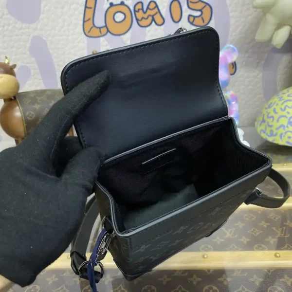Louis Vuitton Nano Steamer Black Canvas - Image 2
