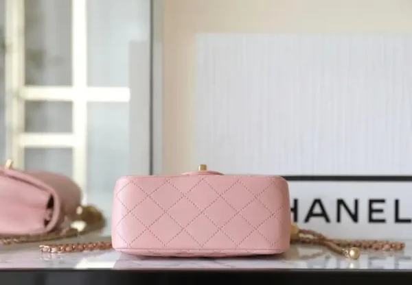 CHANEL CF 17cm Golden Ball Pink - Image 2