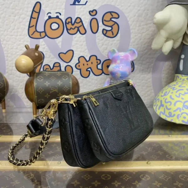 Louis Vuitton Multi Pochette Accessoires Black - Image 4