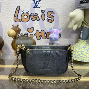 Louis Vuitton Multi Pochette Accessoires Black