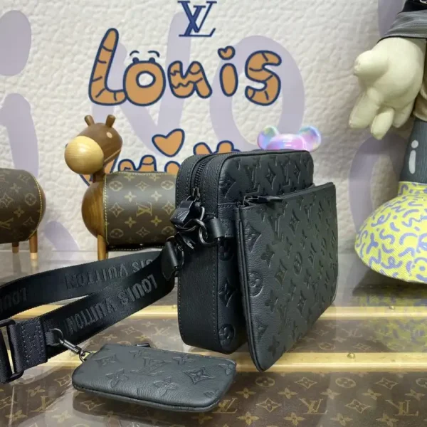 Louis Vuitton Trio Messenger Full Black - Image 9