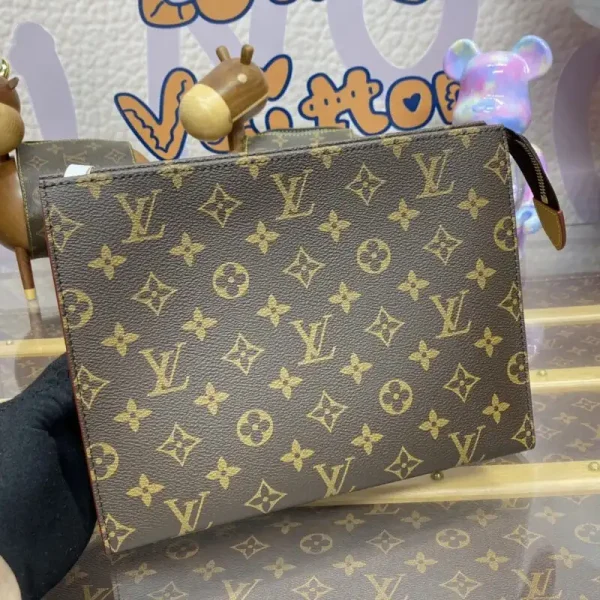 Louis Vuitton Pochette Voyage Canvas Brown
