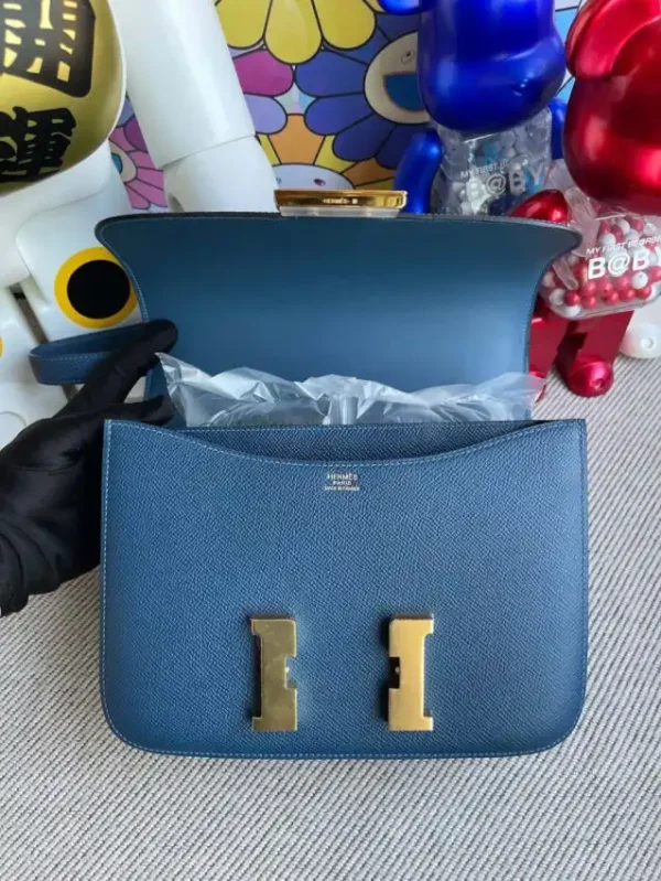 Hermes Constance 18cm Deep Blue - Image 5
