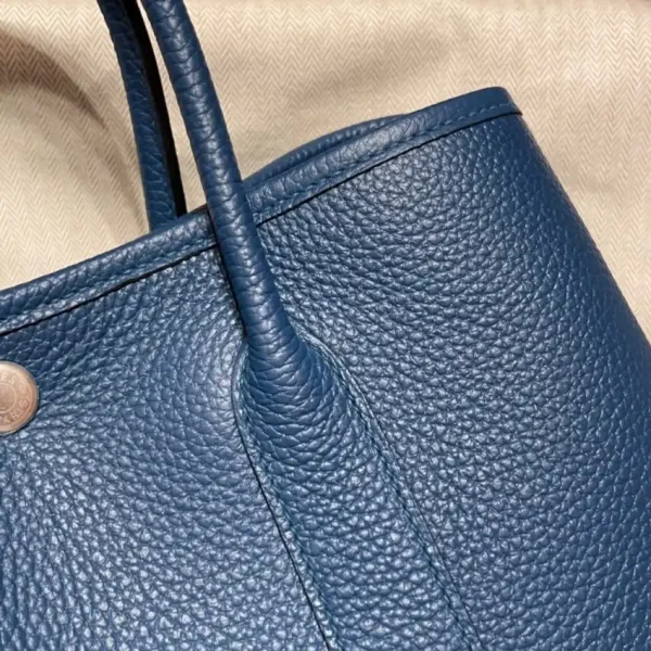 Hermes Garden Party 30cm  Ocean Blue - Image 3