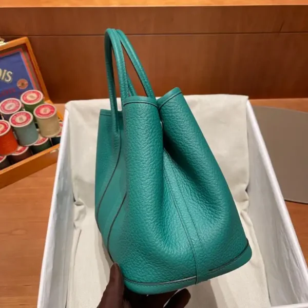 Hermes Garden Party 30cm Very Jade - Image 3