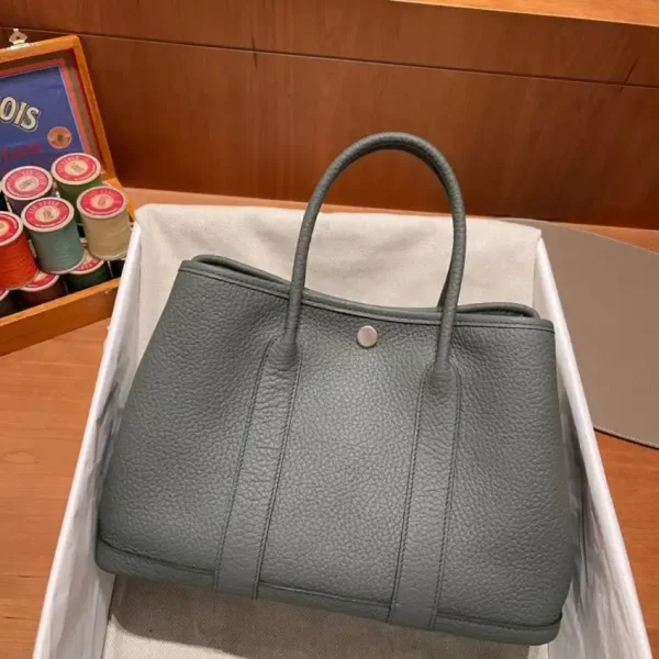 Hermes Garden Party 30cm Vert Amande - Image 2