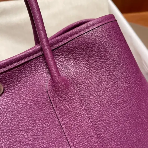 Hermes Garden Party 30cm Purple - Image 3