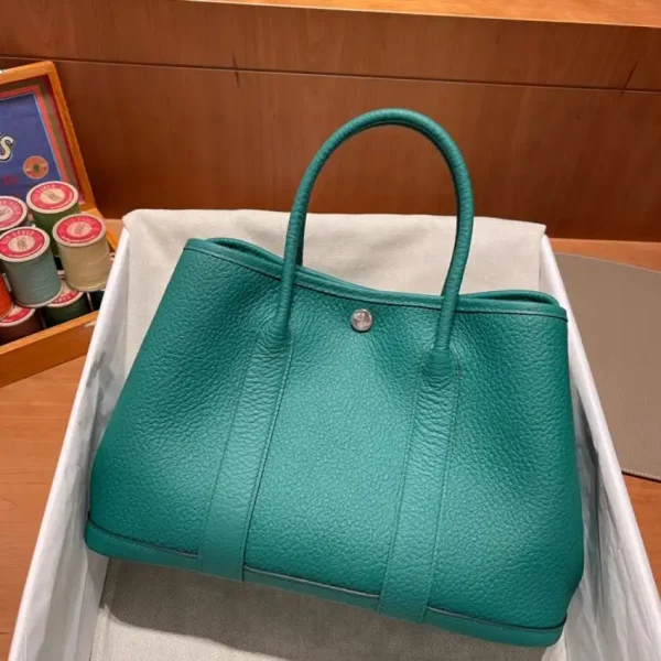 Hermes Garden Party 30cm Very Jade - Image 4