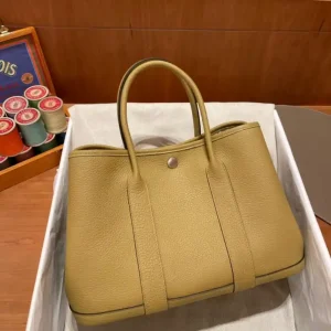 Hermes Garden Party 30cm Cardamon Grey