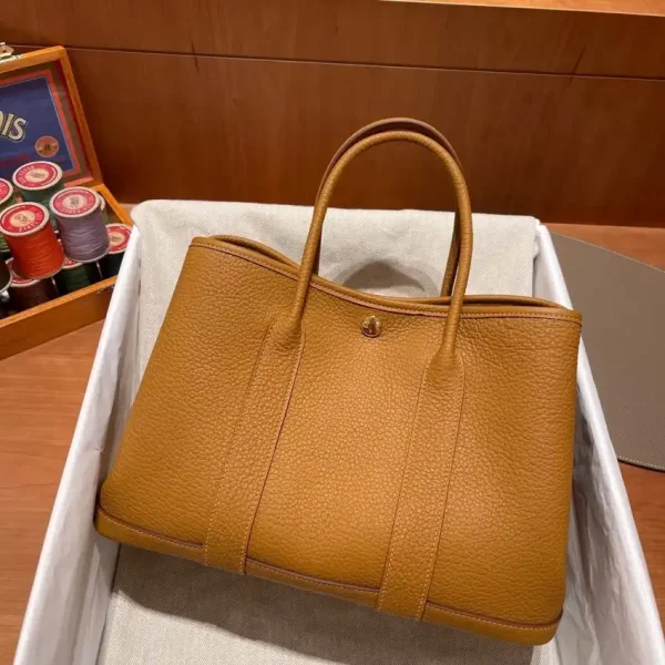 Hermes Garden Party 30cm Sesame - Image 4