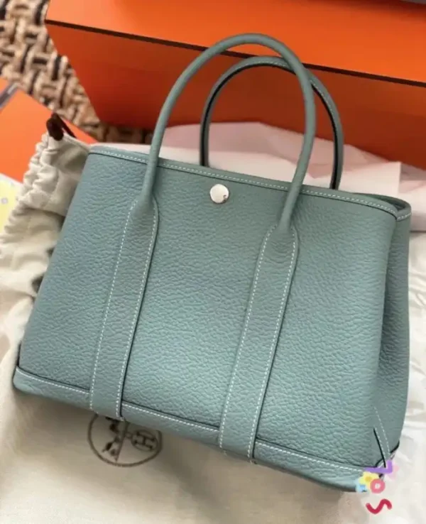 Hermes Garden Party 30cm Azure Ciel - Image 7