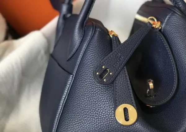 Hermes Lindy Sapphire Blue - Image 7