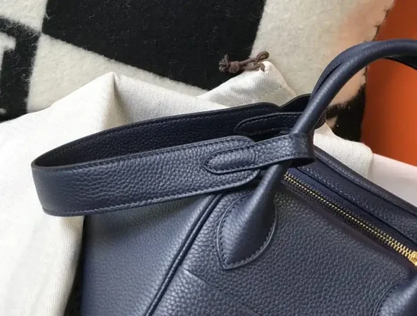 Hermes Lindy Sapphire Blue - Image 8