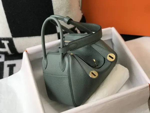 Hermes Lindy Almond Green