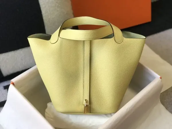 Hermes Picotin Lock Yellow