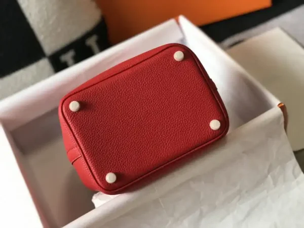 Hermes Picotin Lock Red - Image 4