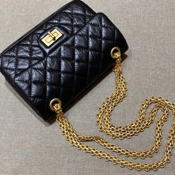 CHANEL 2.55 Mini Bag Black - Image 2