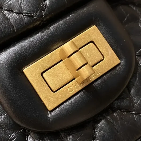 CHANEL 2.55 Mini Bag Black - Image 4