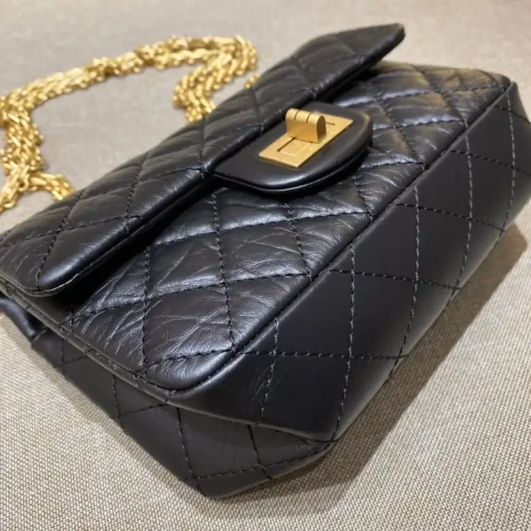 CHANEL 2.55 Mini Bag Black - Image 5