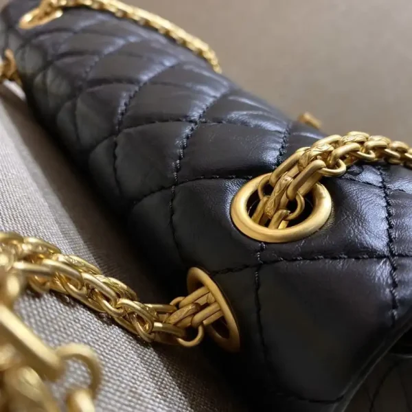 CHANEL 2.55 Bag Black - Image 7