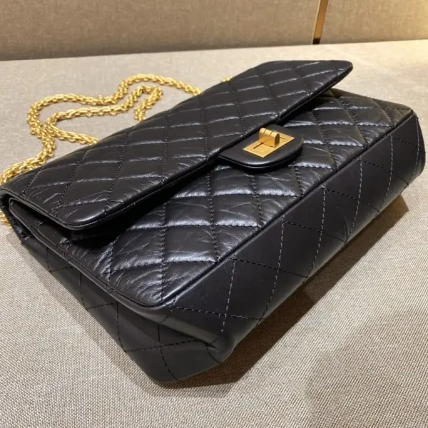 CHANEL 2.55 Bag Black - Image 8