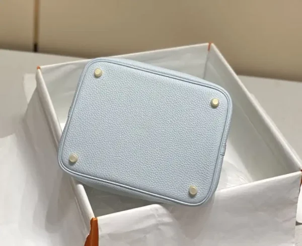 Hermes Picotin Lock Holy Grail Blue - Image 8
