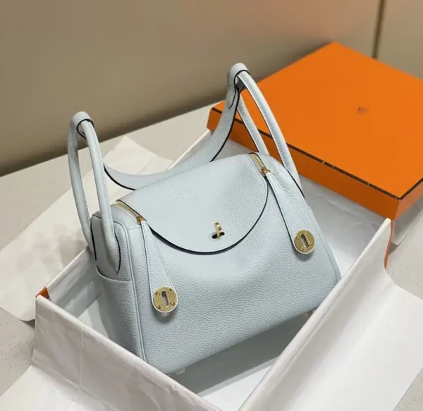 Hermes Lindy Grail Blue - Image 8
