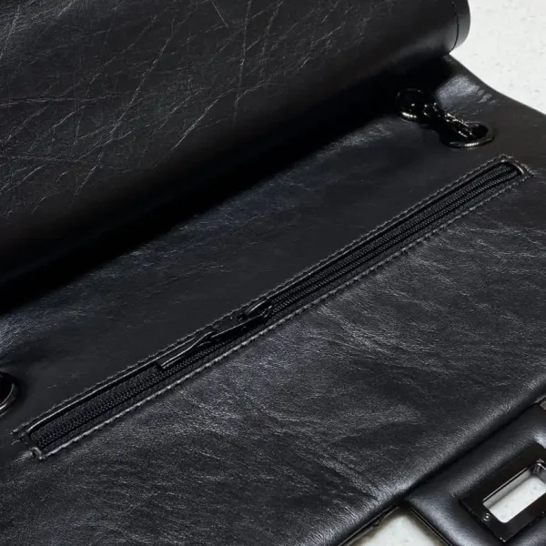 CHANEL 2.55 Bag Large Black - Image 6