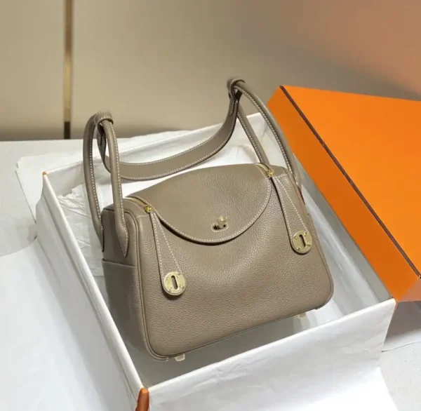 Hermes Lindy Elephant Gray - Image 5