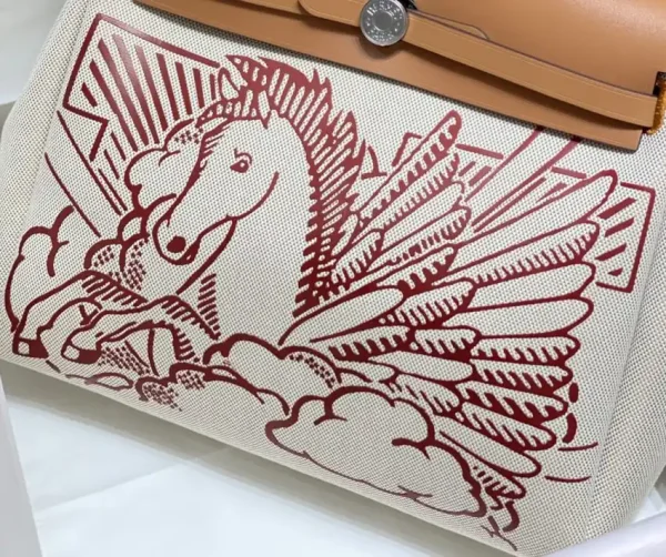 Hermes Herbag 31cm Brown Horse - Image 7